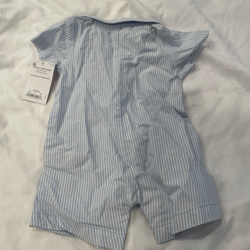 NWT Carter's Striped Bunny Outfit, Newborn - Picture 5 of 5